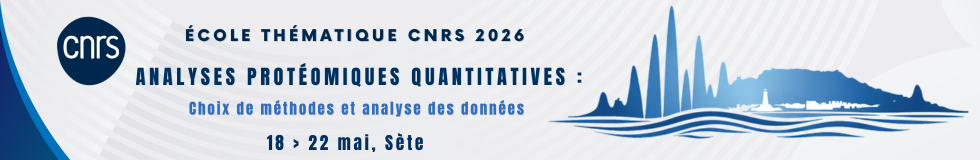 Ecole Thématique 2026 Protéomique>